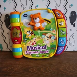 ⚠️V-tech Musical Rhymes Book